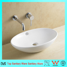 Ceramic Oval Shape Bathroom Hand Wash Basin